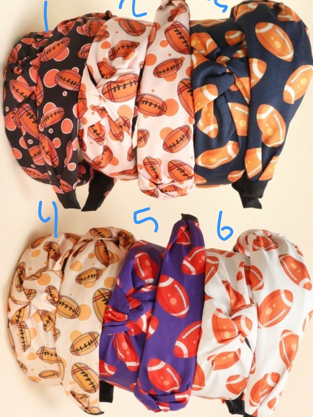 Headbands - Football Print